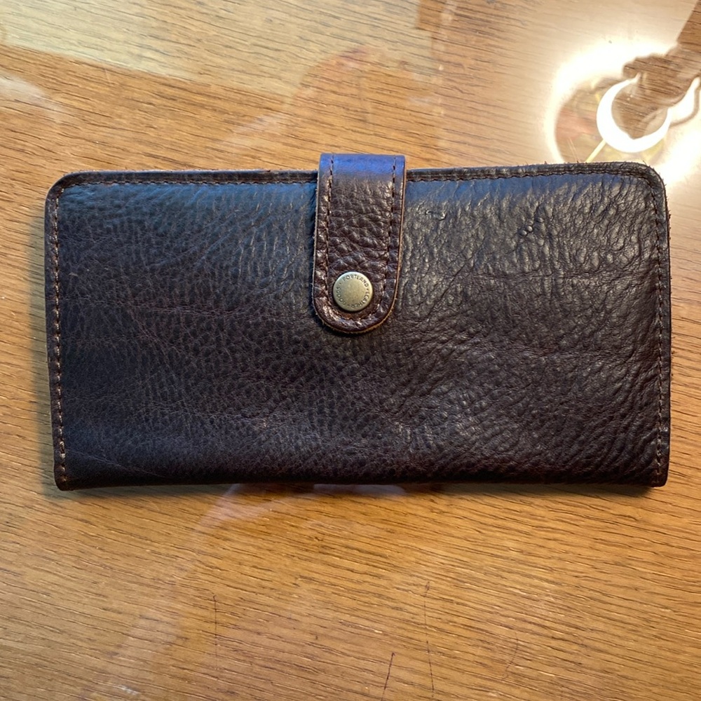 Portland Leather Goods Bifold Wallet in Coldbrew